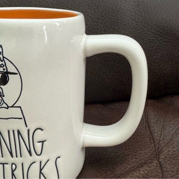 LEARNING NEW TRICKS Snoopy Witch Mug - Rae Dunn Peanuts Halloween Collection - Picture 3 of 6